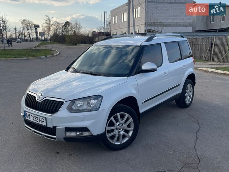 Внедорожник / Кроссовер Skoda Yeti 2014 в Киеве