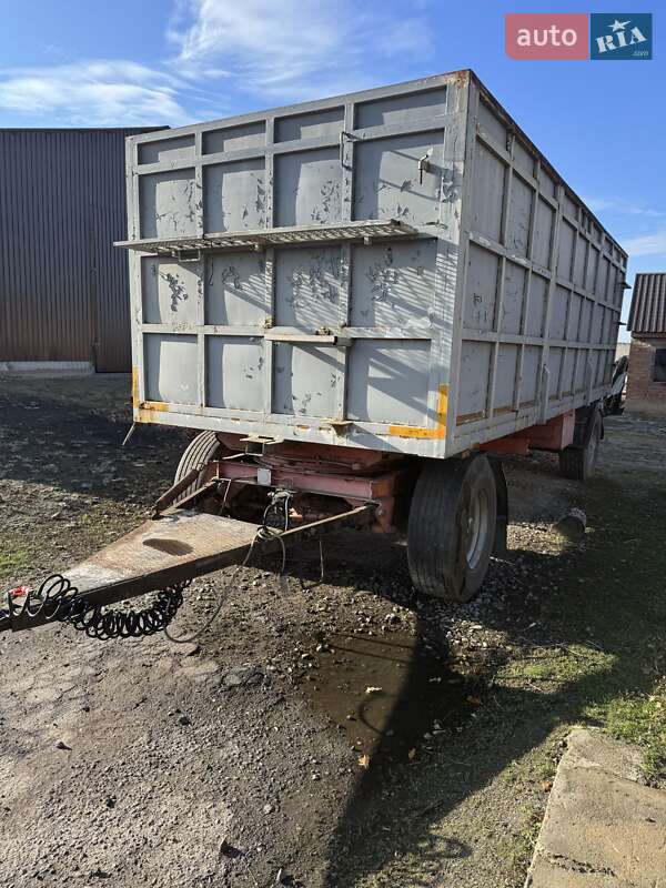 Бортовий напівпричіп Schmitz ZWF 18 1995 в Глобиному