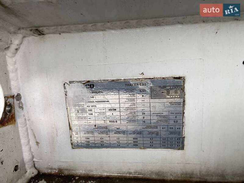 Цистерна полуприцеп Acerbi 20G 2006 в Стрые