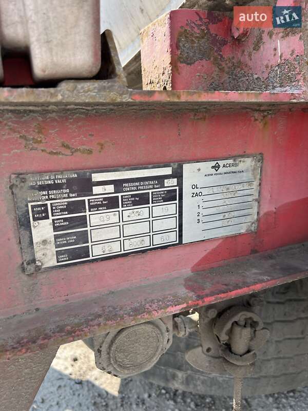 Цистерна полуприцеп Acerbi 21L 2000 в Киеве фото 11 Цистерна полуприцеп Acerbi 21L 2000 в Киеве