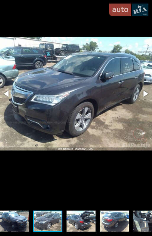 Позашляховик / Кросовер Acura MDX 2016 в Києві