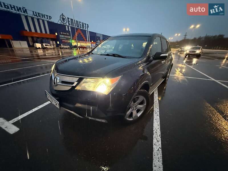 2007 Acura MDX, VIN 2HNYD288X7H549878:plate — фото 1 (autoria)