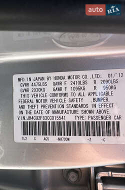 Седан Acura TSX 2012 в 