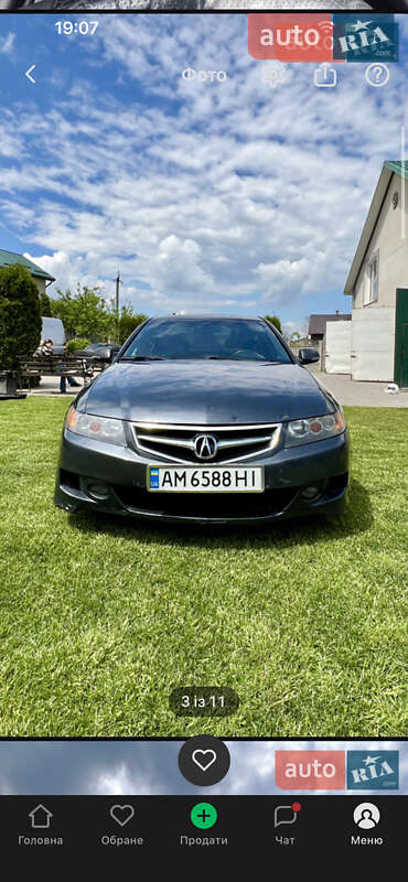 Седан Acura TSX 2006 в Золочеве