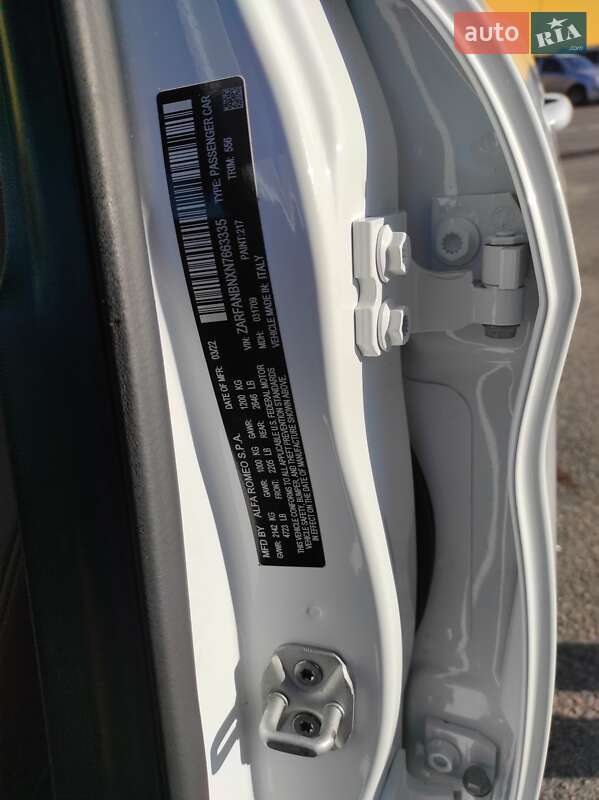 Седан Alfa Romeo Giulia 2022 в Кропивницком