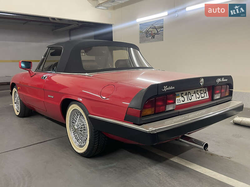 Кабриолет Alfa Romeo Spider 1987 в Киеве