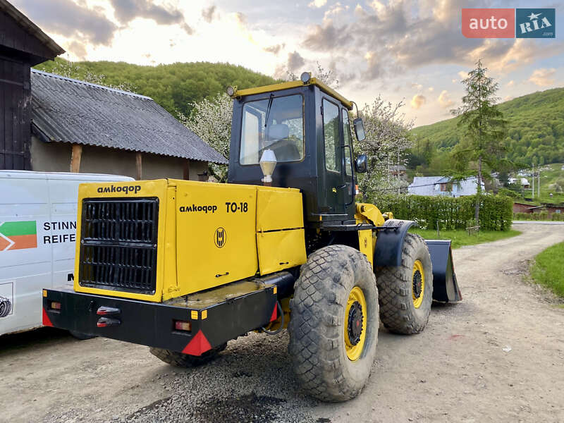 Фронтальный погрузчик Амкодор ТО-18 1991 в Косове фото 6 Фронтальный погрузчик Амкодор ТО-18 1991 в Косове