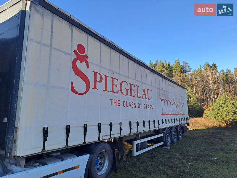 Тентований борт (штора) - напівпричіп ARDOR SVR 2004 в Кролевці