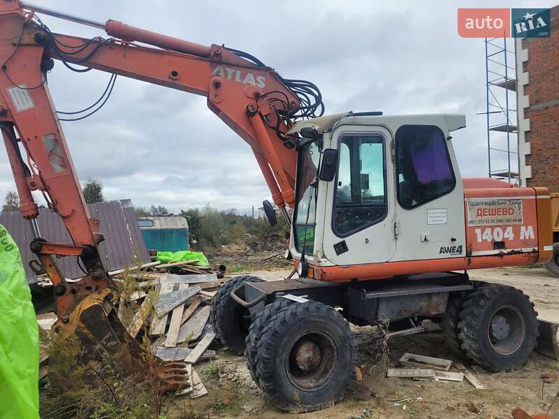 Колесный экскаватор Atlas 1404 2002 в Львове фото Колесный экскаватор Atlas 1404 2002 в Львове