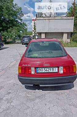 Седан Audi 80 1987 в Тернополі