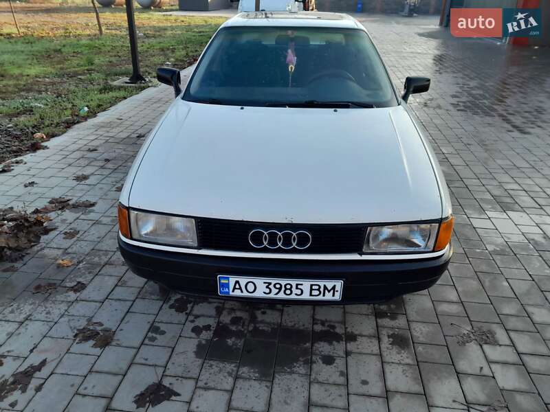 Седан Audi 80 1987 в Виноградові фото 3 Седан Audi 80 1987 в Виноградові