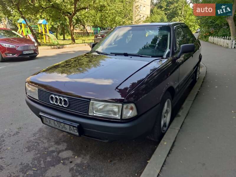 Седан Audi 80 1990 в Харкові