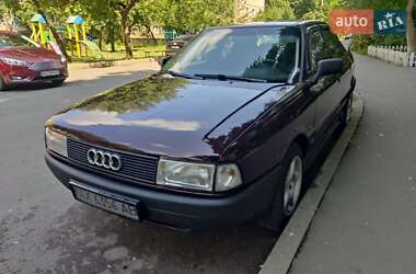 Седан Audi 80 1990 в Харькове