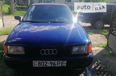 Седан Audi 80 1987 в Ужгороді