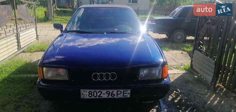 Audi 80 1987 Audi 80 1987