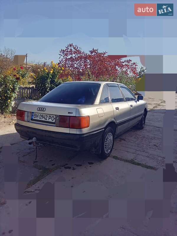 Седан Audi 80 1988 в Тарутине фото 4 Седан Audi 80 1988 в Тарутине