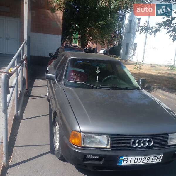 Седан Audi 80 1987 в Полтаве