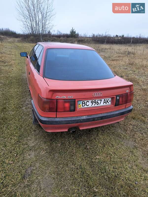 Седан Audi 80 1986 в Львові