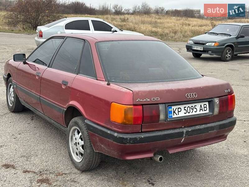 Седан Audi 80 1988 в Вольнянске фото 5 Седан Audi 80 1988 в Вольнянске