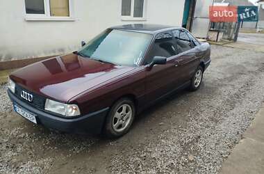 Седан Audi 80 1990 в Кельменцях