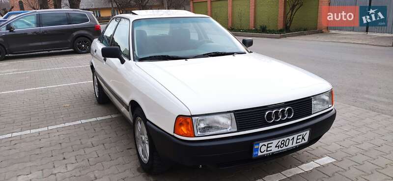 Седан Audi 80 1987 в Черновцах фото 6 Седан Audi 80 1987 в Черновцах