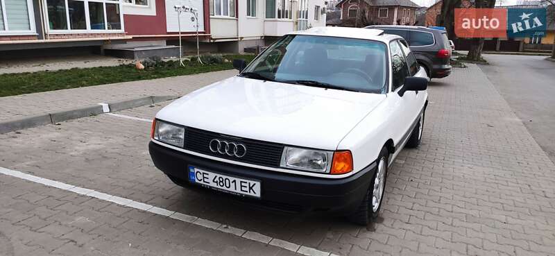Седан Audi 80 1987 в Черновцах фото 3 Седан Audi 80 1987 в Черновцах