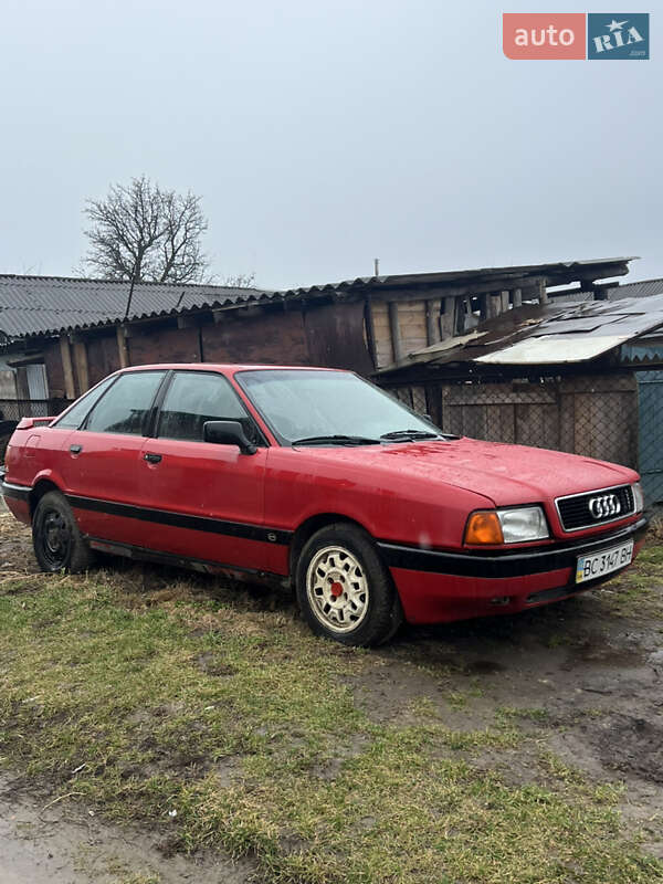 Седан Audi 80 1987 в Жовкве