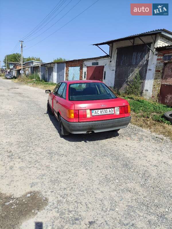 Седан Audi 80 1990 в Владимире