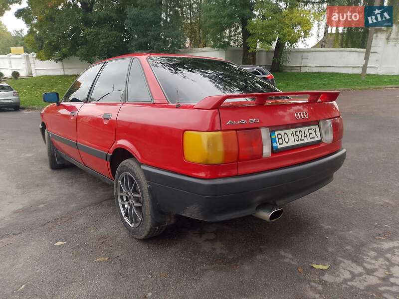 Седан Audi 80 1991 в Вишневце фото Седан Audi 80 1991 в Вишневце