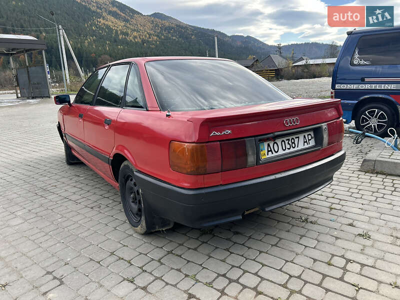 Седан Audi 80 1987 в Ивано-Франковске