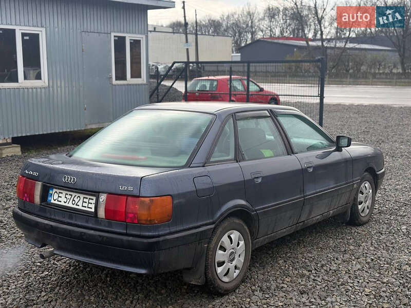 Седан Audi 80 1988 в Чернівцях фото 5 Седан Audi 80 1988 в Чернівцях