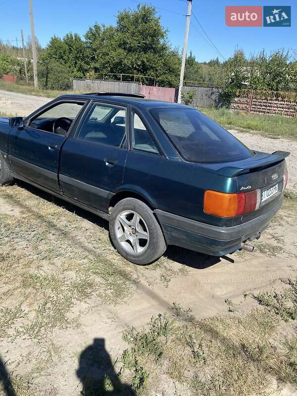 Седан Audi 80 1989 в Полтаві