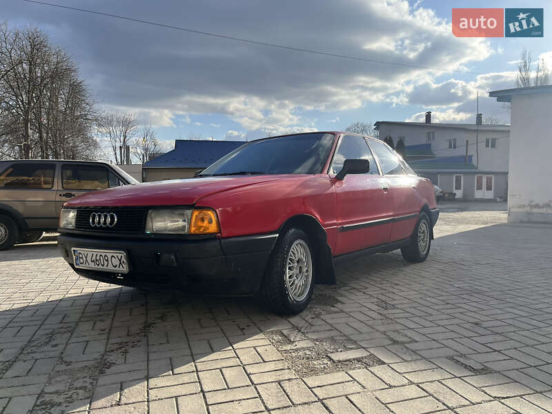Седан Audi 80 1987 в Каменец-Подольском