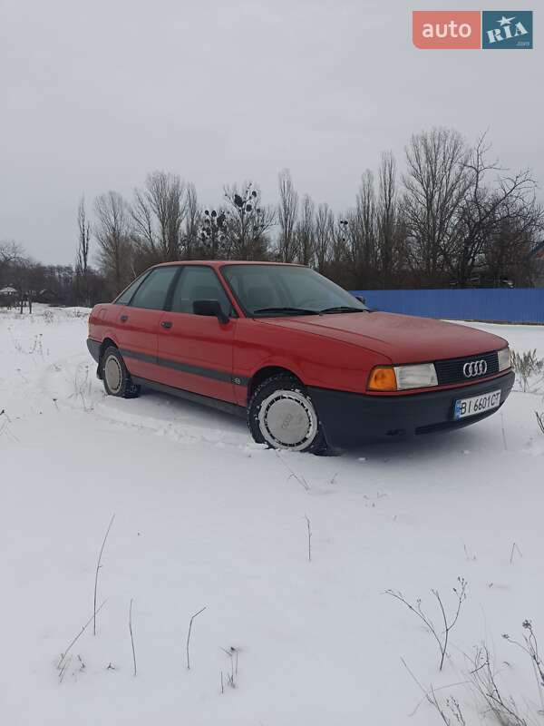 Седан Audi 80 1988 в Гадячі