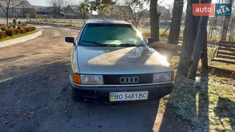 Седан Audi 80 1987 в Тернополі