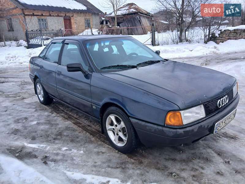 Седан Audi 80 1988 в Теребовлі фото 4 Седан Audi 80 1988 в Теребовлі