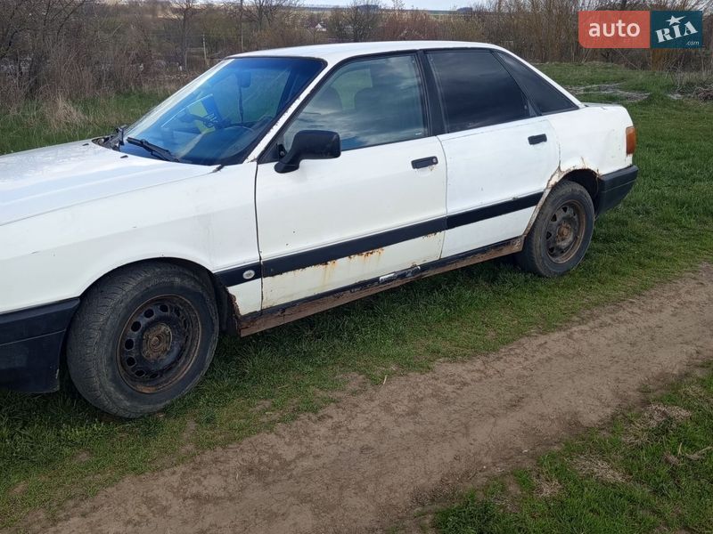 Седан Audi 80 1988 в Тульчині фото 3 Седан Audi 80 1988 в Тульчині