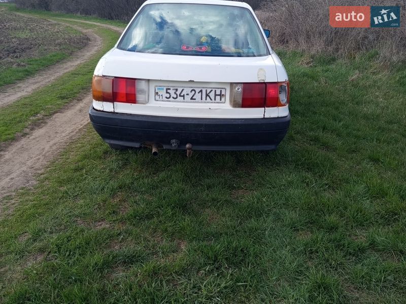 Седан Audi 80 1988 в Тульчині фото 5 Седан Audi 80 1988 в Тульчині