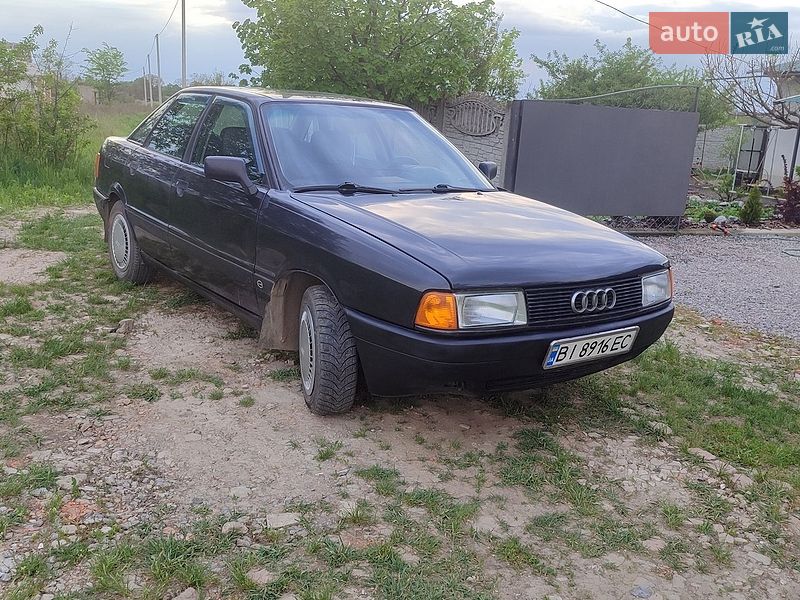 Седан Audi 80 1991 в Полтаві