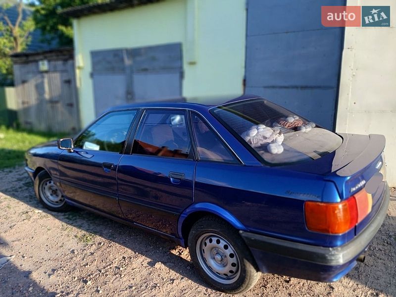 Седан Audi 80 1990 в Нововолинську фото 3 Седан Audi 80 1990 в Нововолинську