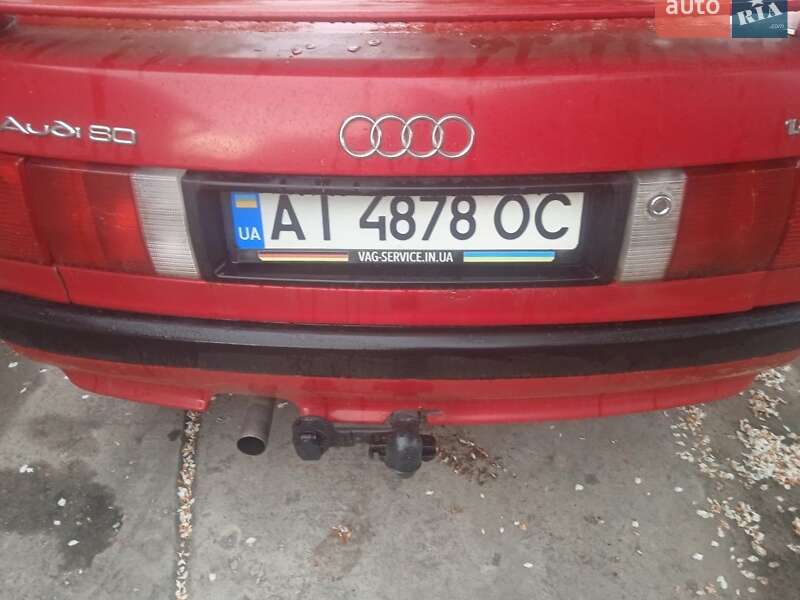 Седан Audi 80 1990 в Белой Церкви