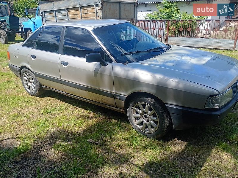 Седан Audi 80 1986 в Пирятині фото 6 Седан Audi 80 1986 в Пирятині