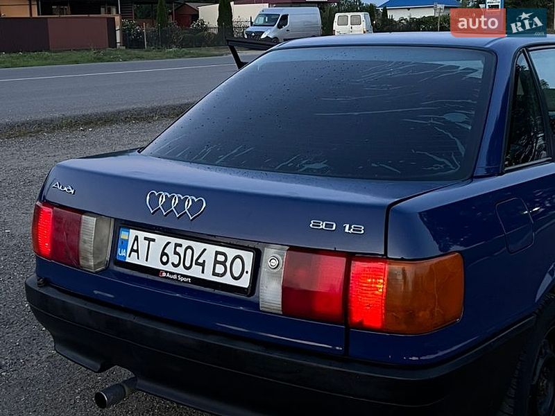 Седан Audi 80 1988 в Городенке фото 4 Седан Audi 80 1988 в Городенке