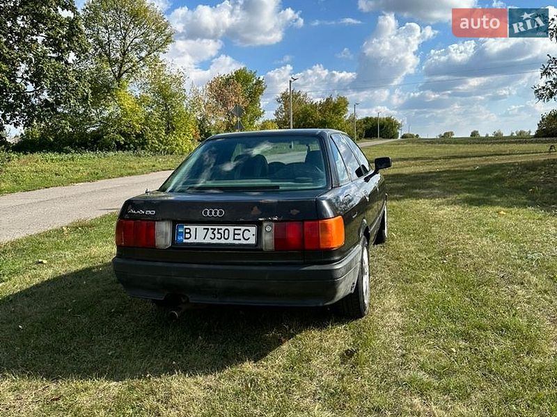 Седан Audi 80 1989 в Машівка фото 3 Седан Audi 80 1989 в Машівка