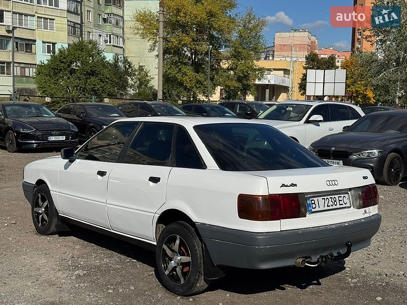 Седан Audi 80 1987 в Полтаві