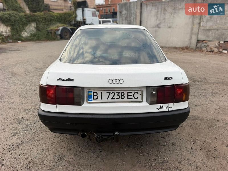 Седан Audi 80 1987 в Полтаве