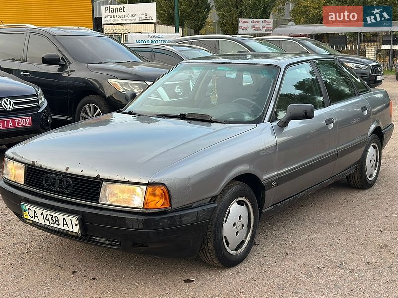 Седан Audi 80 1989 в Черкасах фото 5 Седан Audi 80 1989 в Черкасах