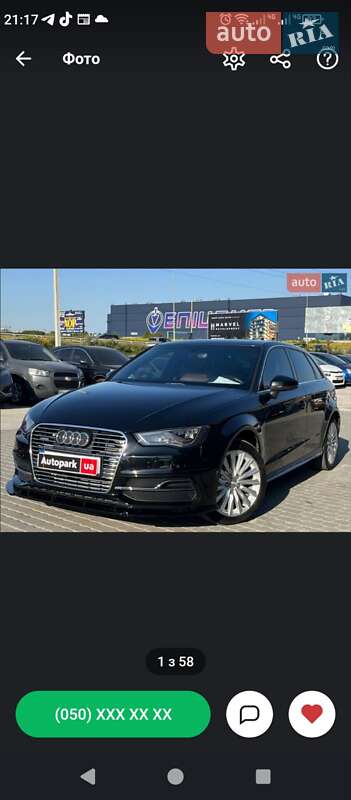 Audi A3 Sportback 2016 Audi A3 Sportback 2016