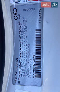 Кабріолет Audi A3 2016 в Черкасах