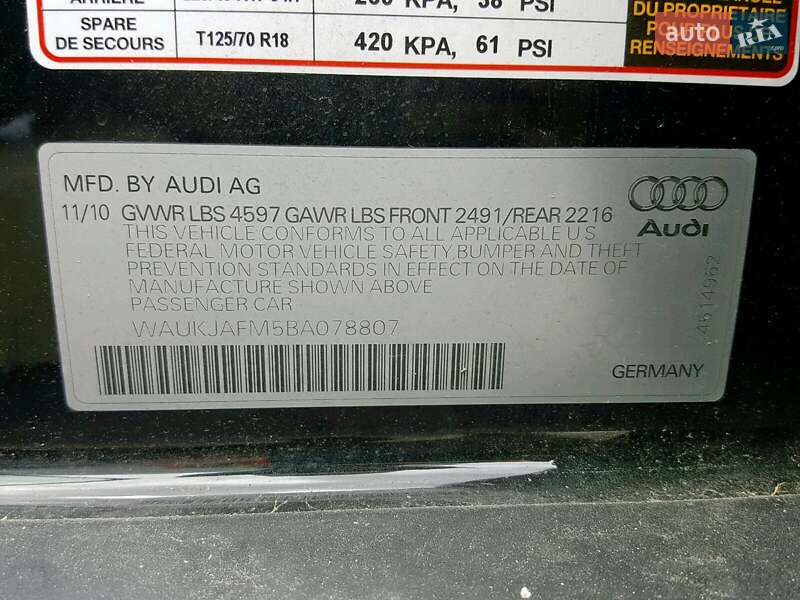 Хетчбек Audi A3 2010 в Черкасах фото 16 Хетчбек Audi A3 2010 в Черкасах